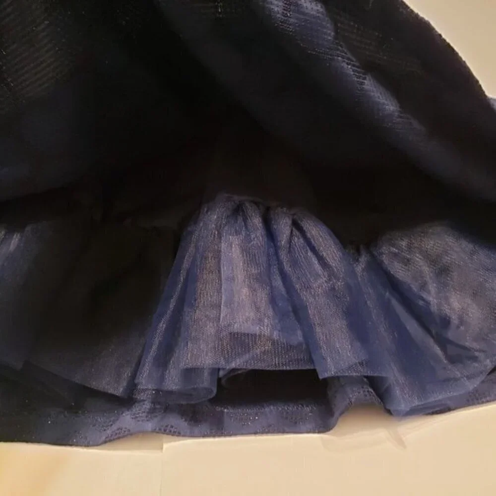 Gymboree 18-24 m special occasion dress blue bow